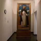 Una saletta termoregolata custodisce la suggestiva tela di San Pietro martire (fine XV secolo)...